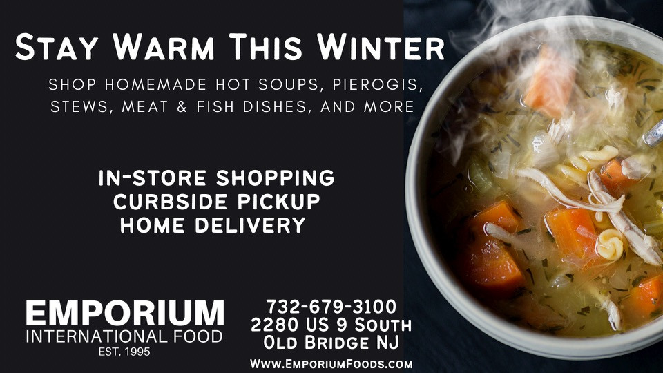 Fresh soup from Emporium International Food