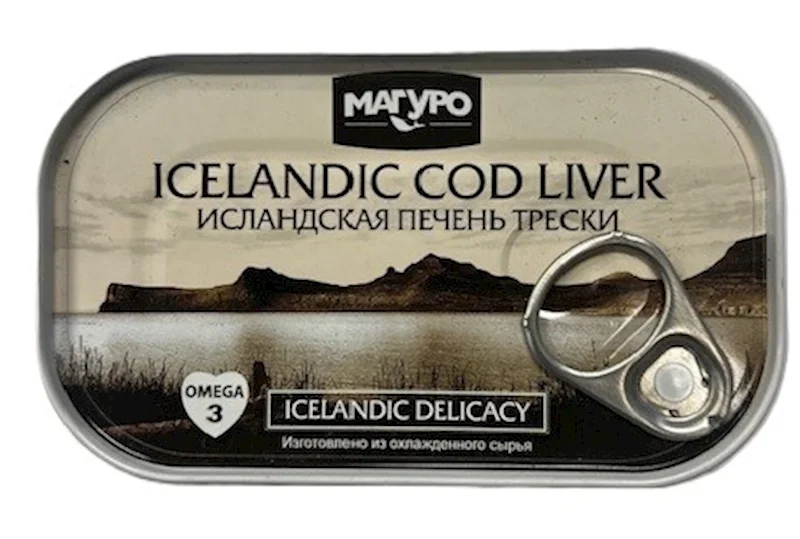 MAGURO COD LIVER ICELANDIC 115 GR EO