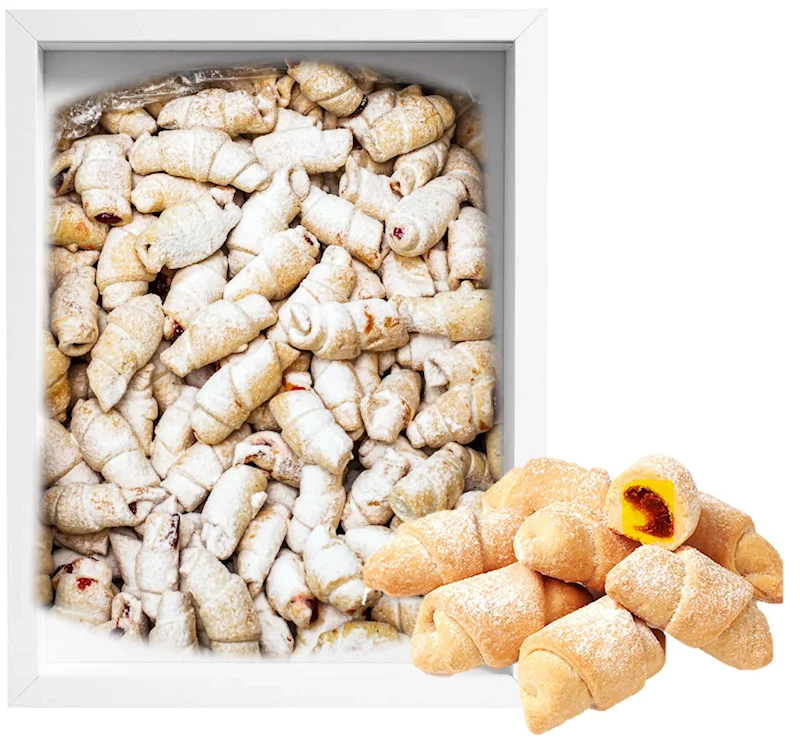 ROGALIK WITH APRICOT FILLING