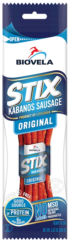 BIOVELA KABANOS SNACK 100G ORIGINAL