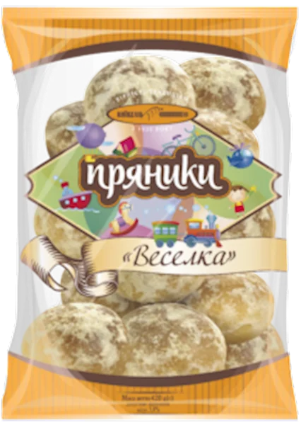 GINGERBREAD (PRYANIKI) VESELKA 360 GR KIEVHLEB