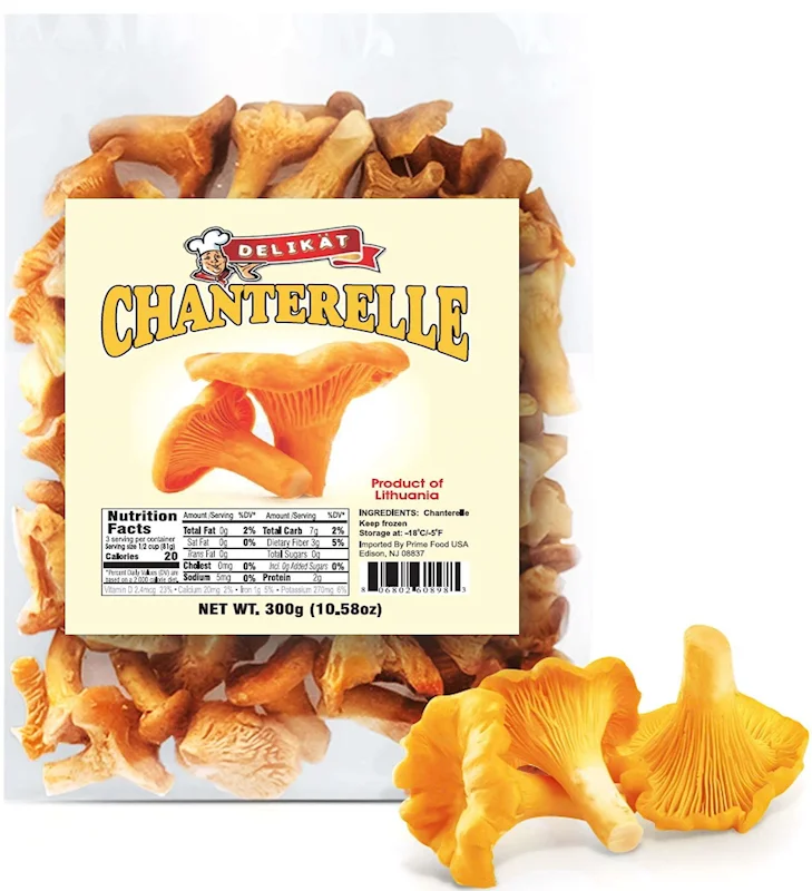 DELIKAT FROZEN CHANTERELLE  300G