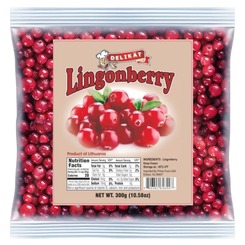 DELIKAT FROZEN LINGONBERRY 300G