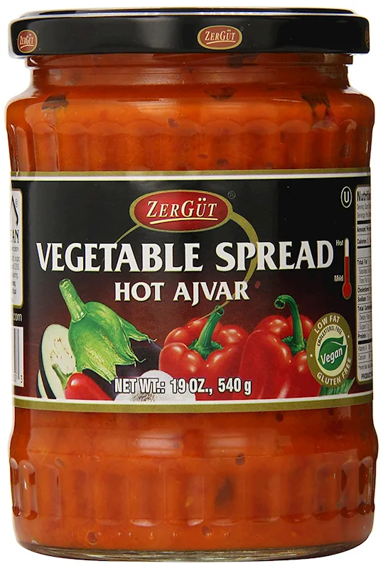 ZERGUT HOT AJVAR  540 GR
