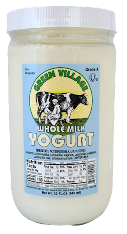 WHOLE MILK YOGURT FRENCH STYLE 32OZ