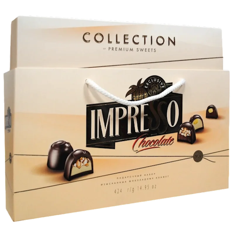 "IMPRESSO" CANDIES BEIGE BOX 424G