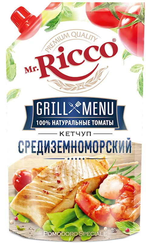MR.RICCO KETCHUP MEDITERRANEAN FOR SEAFOOD 300GR