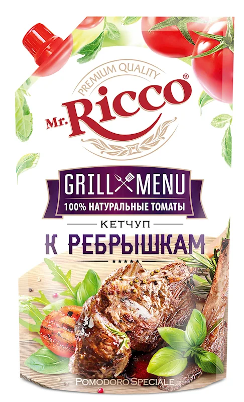 MR.RICCO KETCHUP FOR RIBS 300GR