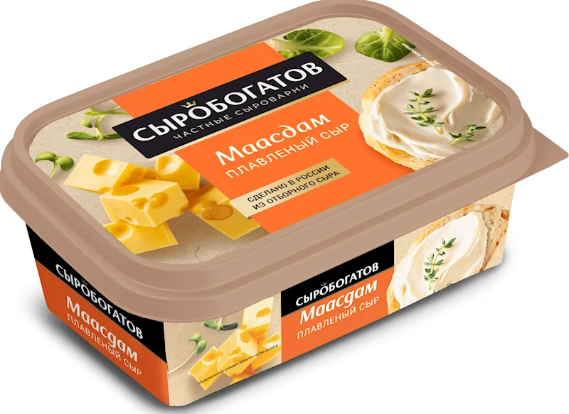"SIROBOGATOV" SOFT CHEESE MAASDAM 50% 200GR