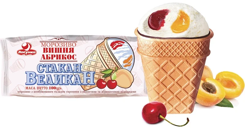 "LASUNKA" GIANT CUP APRICOT-CHERRY 100G