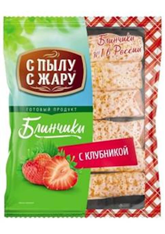 "S PYLU S ZHARU" BLINCHIKI W/STRAWBERRY 360GR