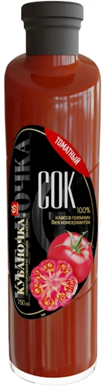 TOMATO JUICE 750ML "KUBANOCHKA"