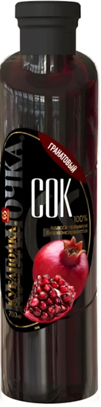 POMEGRANATE JUICE 750ML "KUBANOCHKA"