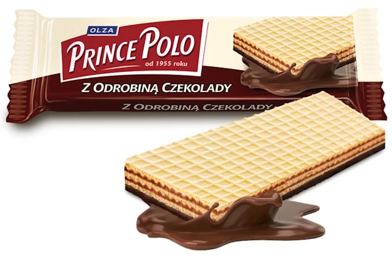 PRINCE POLO COCOA WAFERS WITH CHOCOLATE 38G
