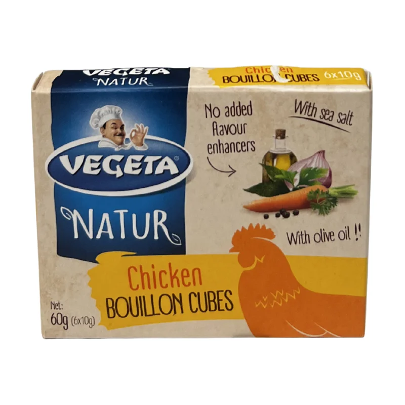 VEGETA NATUR CHICKEN BOUILLON CUBES 60G