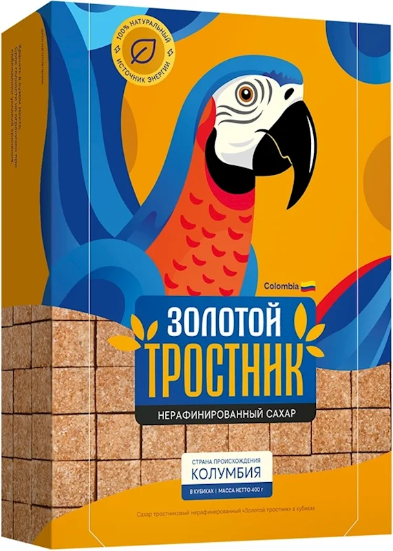 LUMB BROWN SUGAR 400GR "ZOLOTOY TROSNIK"