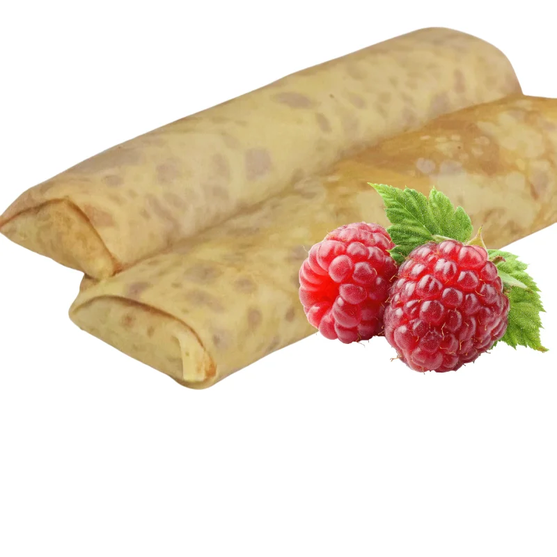 BLINTZES WITH RASPBERRY
