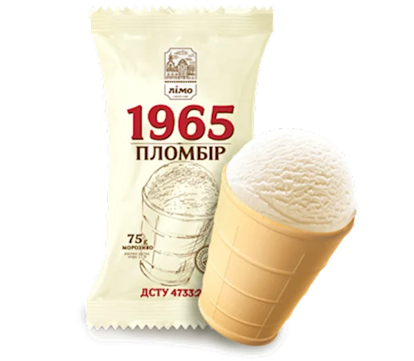LIMO 1965 PLOMBIR IN WAFER CUP  75G