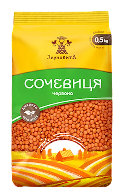 ZERNOVYTA RED LENTILS 500G