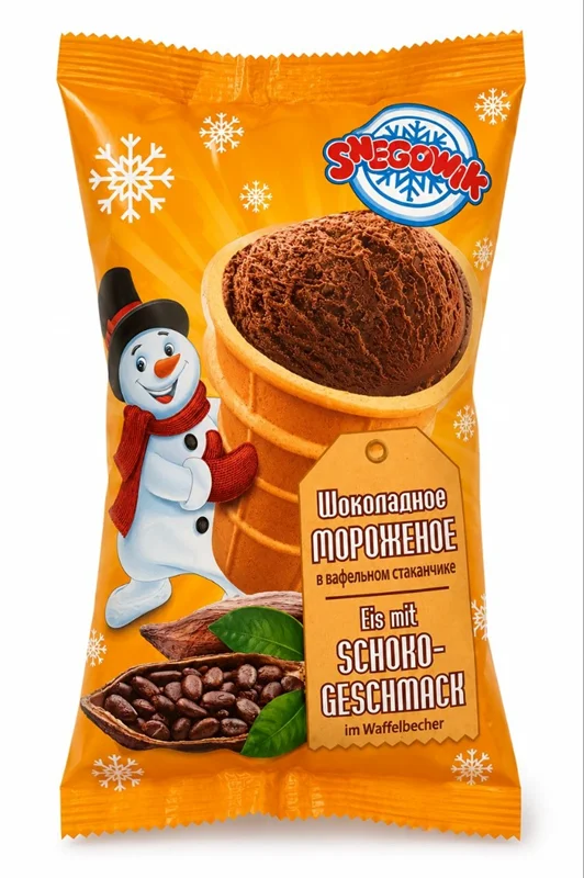 SNEGOWIK ICE CREAM CHOCOLATE 75G