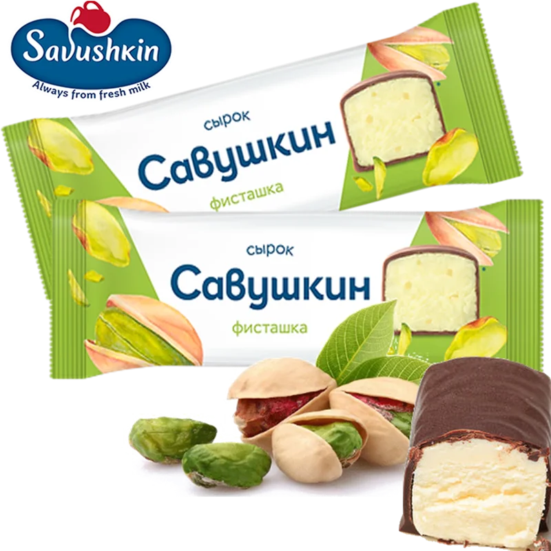 PISTACHIO CHEESEBAR 40GR SAVUSHKIN