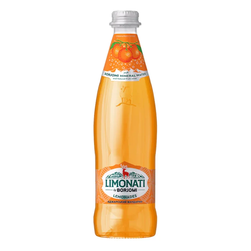BORJOMI MANDARIN 500ML GLASS LIMONATI