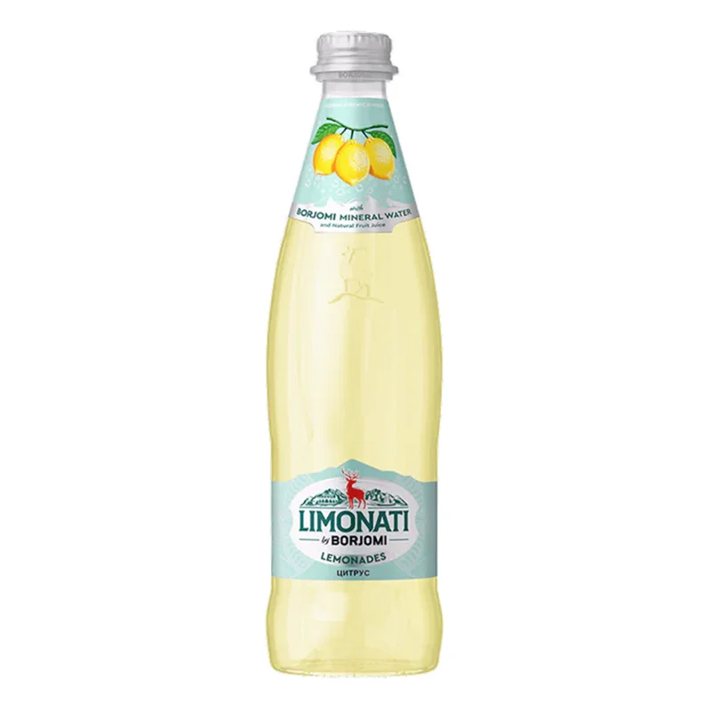 BORJOMI CITRUS 500ML GLASS LIMONATI