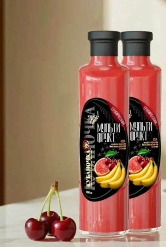 MULTIFRUIT JUICE 750ML "KUBANOCHKA"