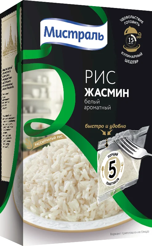 "MISTRAL" RICE "ZHASMIN" 5X80GR