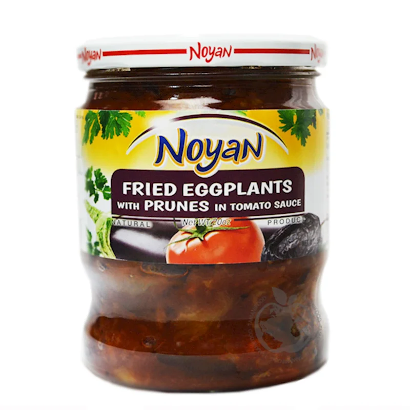 "NOYAN" FRIED EGGPLANTS WITH PRUNES IN TOMATO SAUCE 560G