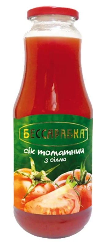 BESSARABKA TOMATOE JUICE WITH SALT 1L
