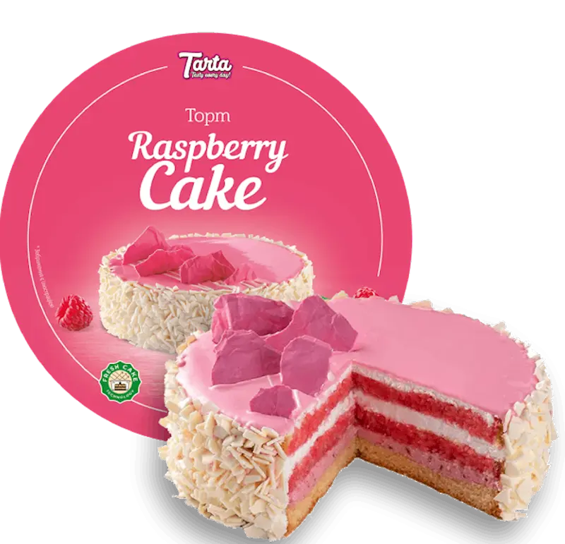 TARTA CAKE "RASPBERRY" 450G