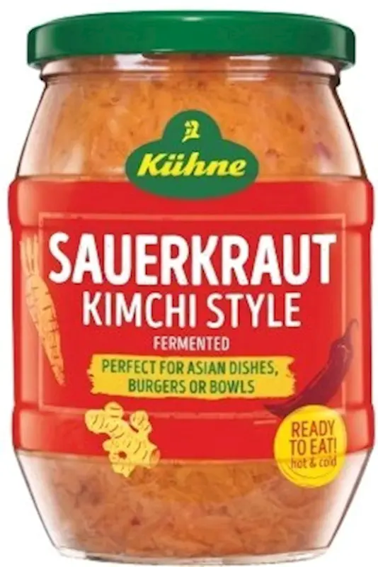 KUHNE KIMCHI STYLE SAUERKRAUT 400G
