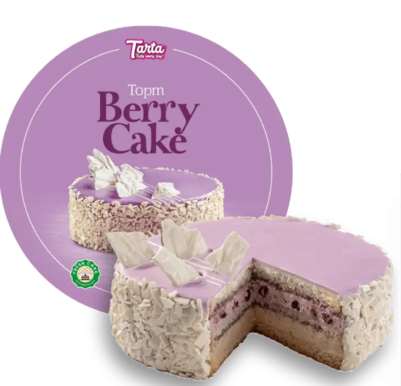 TARTA CAKE "BERRY" 450G