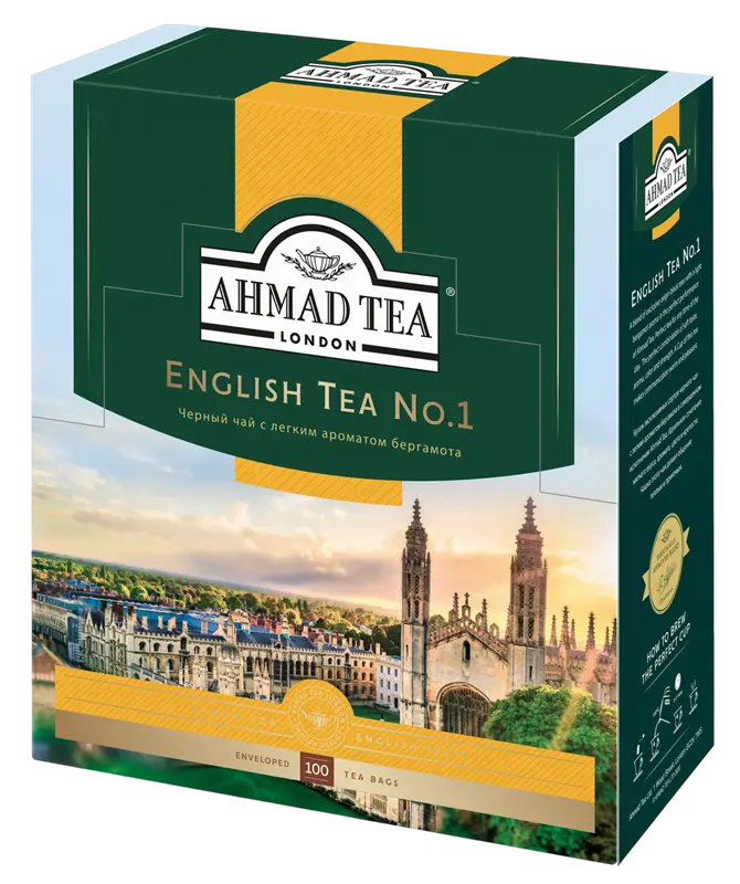 AHMAD ENGLISH TEA No.1 100 TEA BAGS