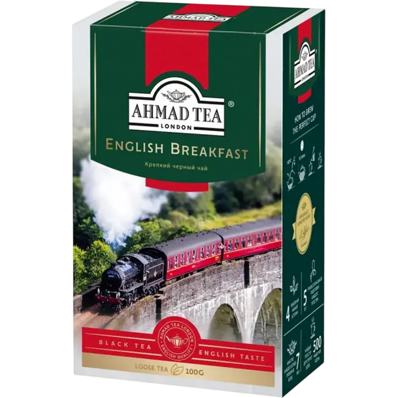 AHMAD ENGLISH BREAKFAST TEA 100G LOOSE TEA