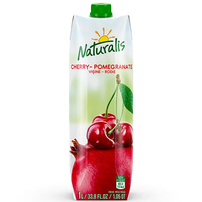 NATURALIS SOUR CHERRY-POMEGRANATE 1L