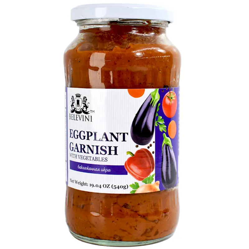 BELEVINI EGGPLANT GARNISH 540GR