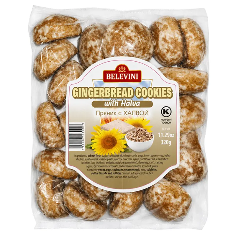 BELEVINI GINGERBREAD WITH HALVA 320G