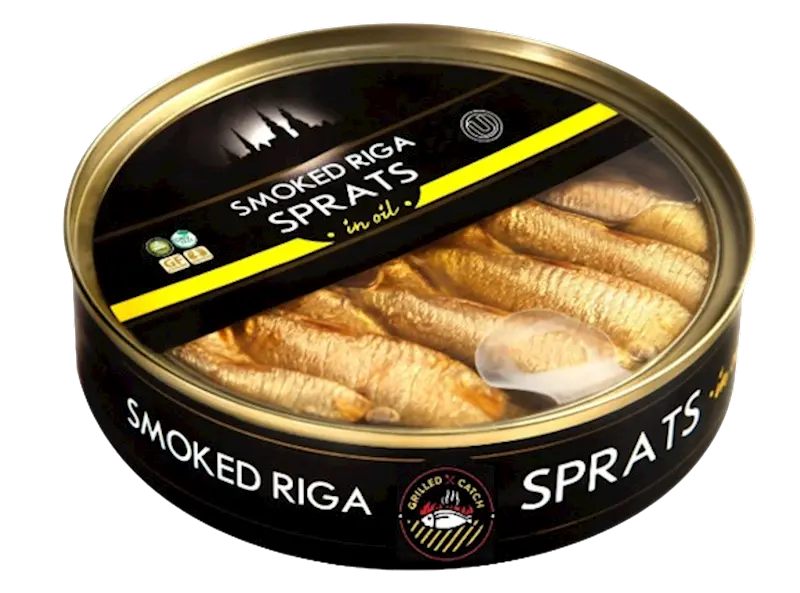 SPRATS RIGA IN OIL E/O 160GR BRIVAIS VILNIS