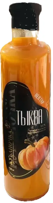 "KUBANOCHKA" PUMPKIN JUICE WITH PULP 0.75L