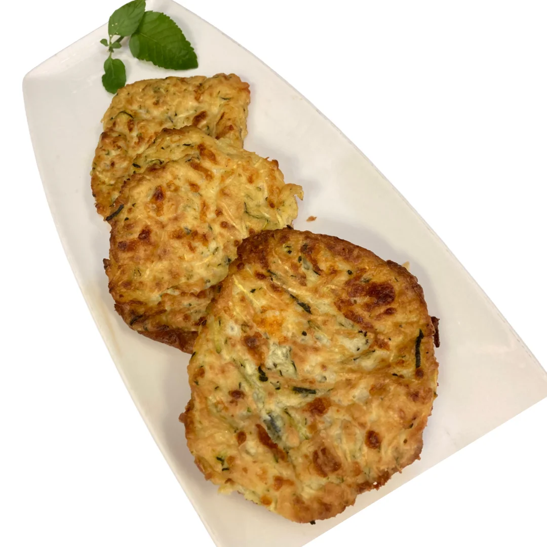 ZUCCHINI PANCAKES