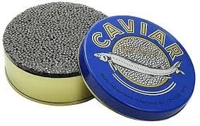 BLACK CAVIAR 125G BLUE METAL TIN