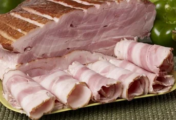 SLICED PRESSED BACON BELVEDER