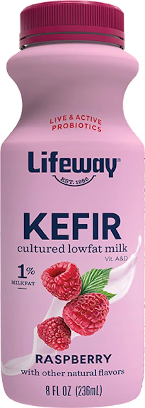 KEFIR LOWFAT RASPBERRY 8OZ