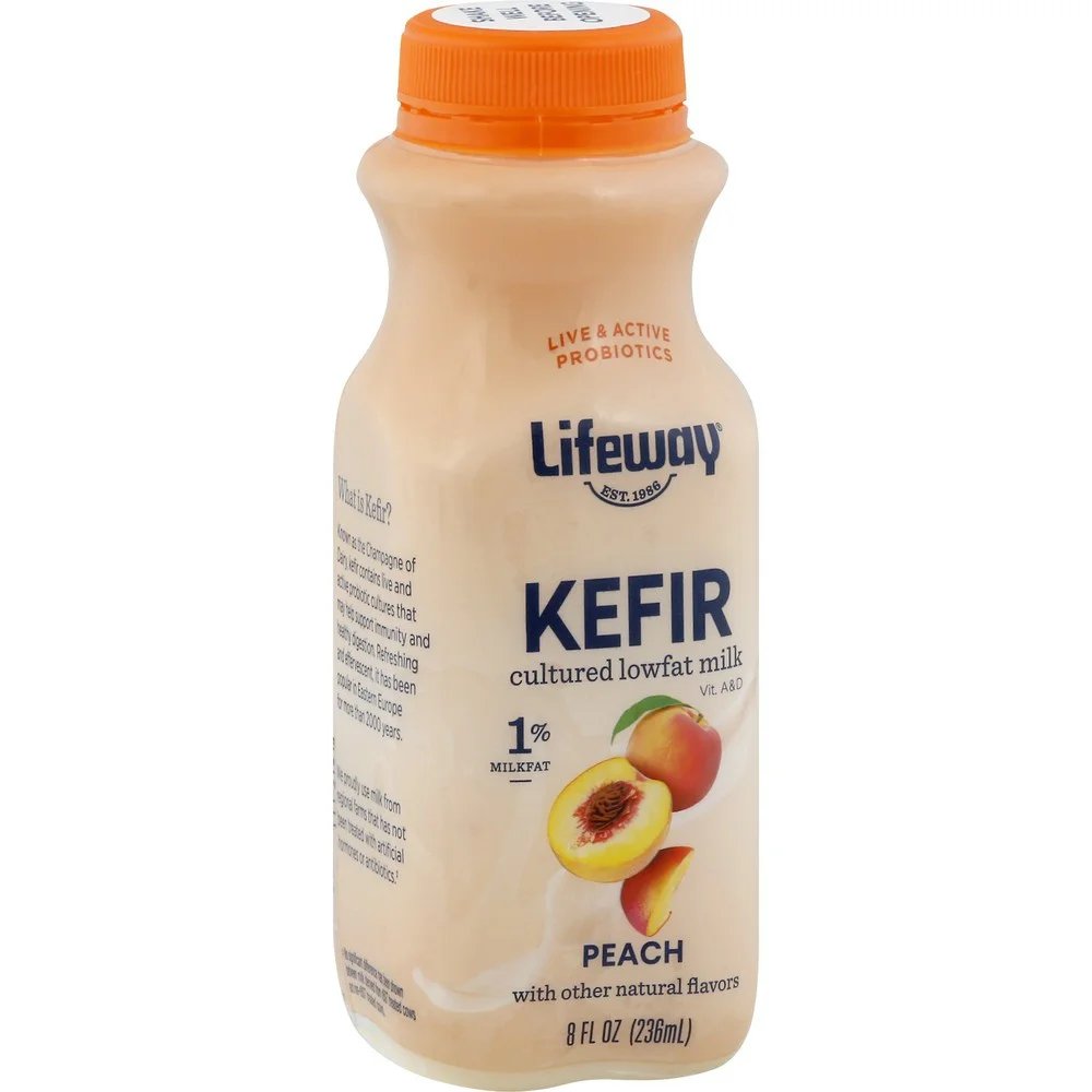 KEFIR LOWFAT PEACH 8OZ