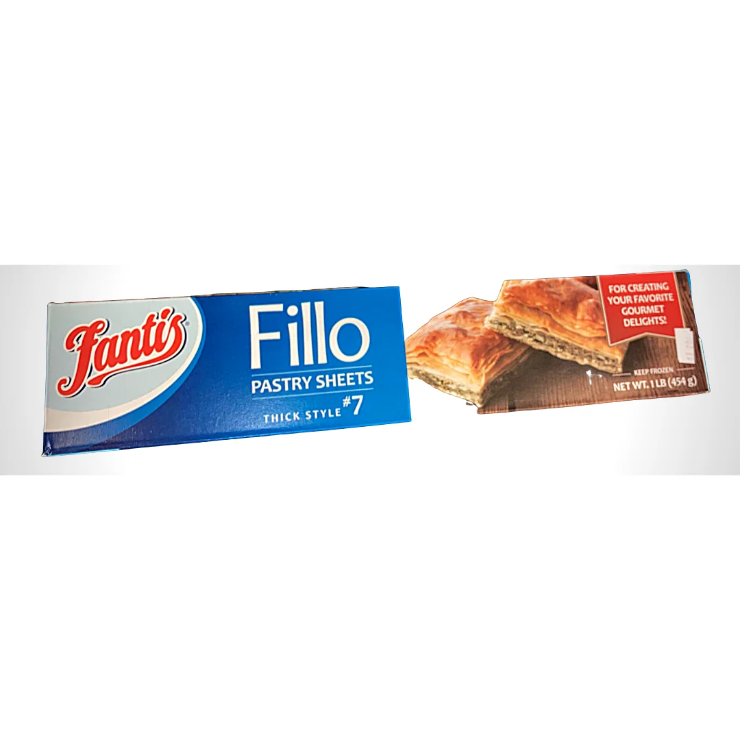 FANTIS FILLO-7 PASTRY SHEETS 454GR