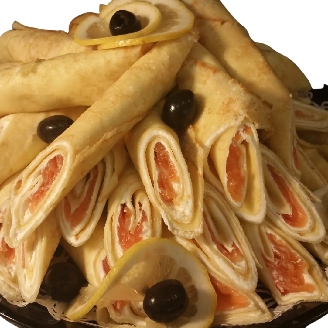 BLINTZES W/CREAM CH/LOX