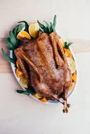 STUFFED WHOLE GOOSE