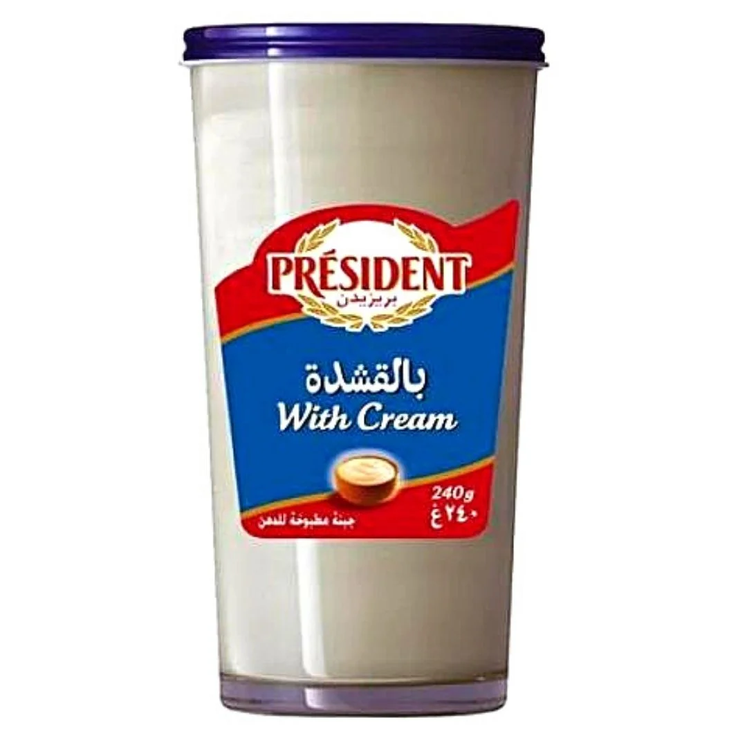 PRESIDENT CREAM CHEESE 8.4OZ